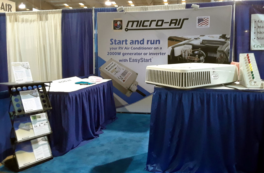 Micro-Air EasyStart Amperage Demo - 2019 Florida RV SuperShow