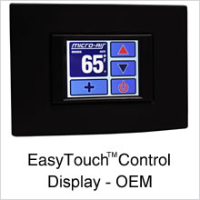 Micro-Air EasyTouch Control Display OEM
