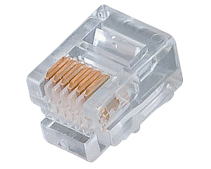 Connector - 6-Pin RJ-12 Modular Plug